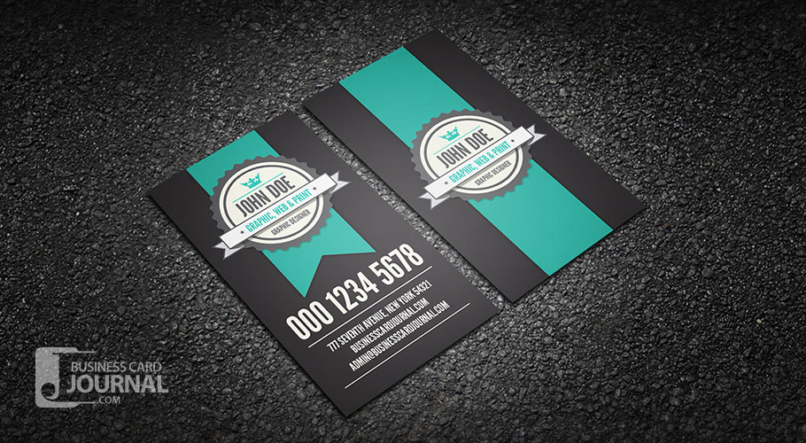 Retro Business Card Template