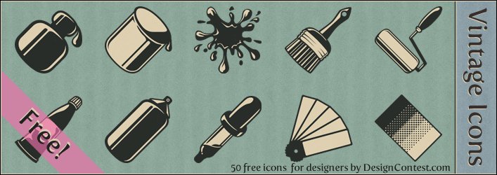 Vintage Design Icons